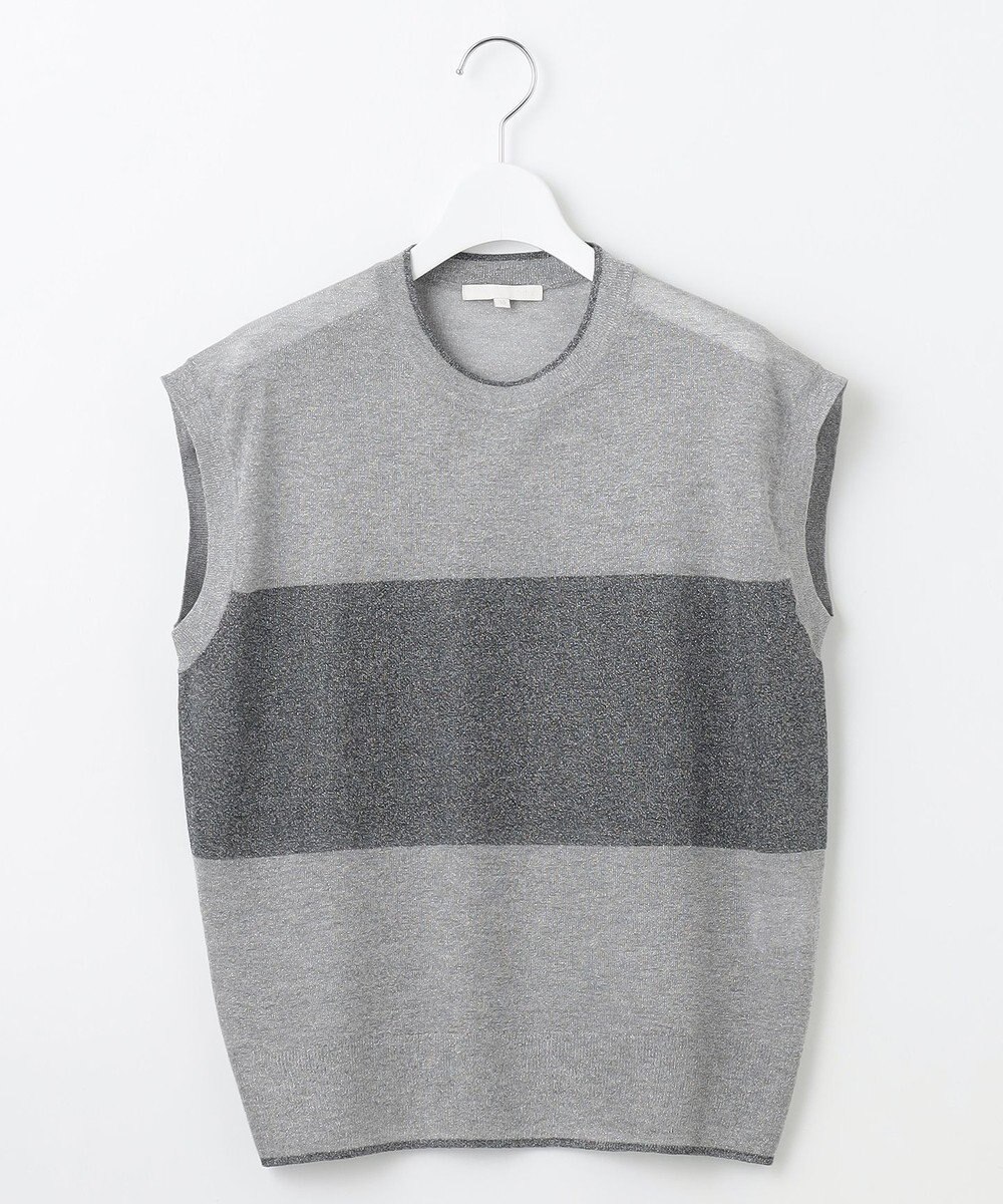 自由区 【カタログ掲載・アンサンブル対応・洗える】ラメシアープルオーバー ニット 