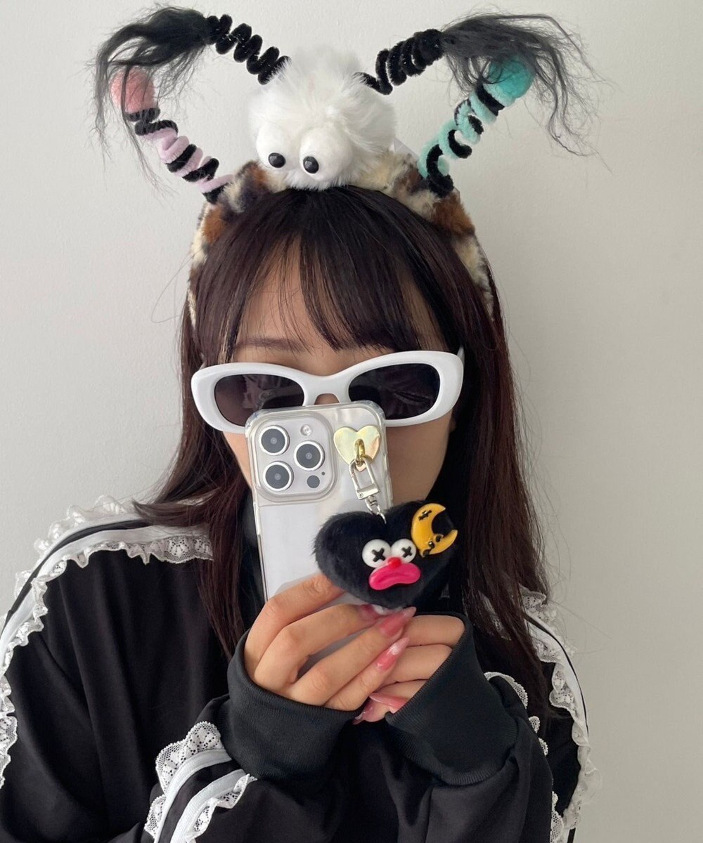 WEGO ミニハートピエロモンスターぬいぐるみキーホルダー 