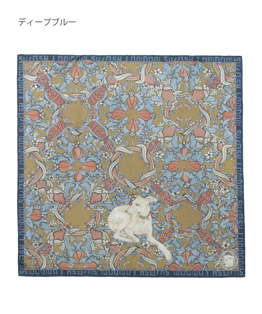 MOONBAT SWASH LONDON 大判シルクツイルスカーフ Tapestry 68×68cm 日本製 