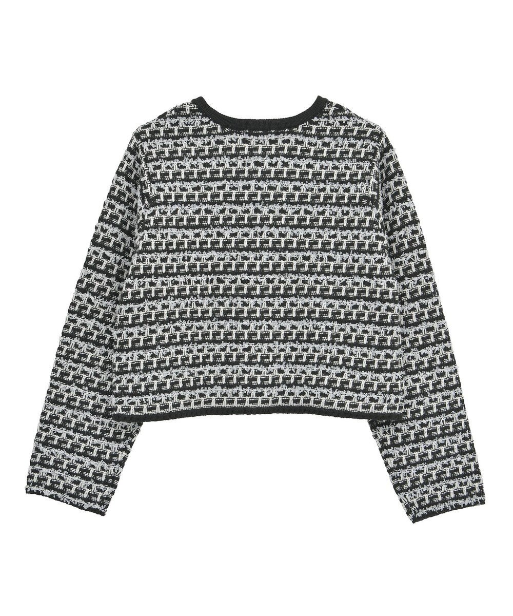 earth music&ecology ニットツイードジャケット 