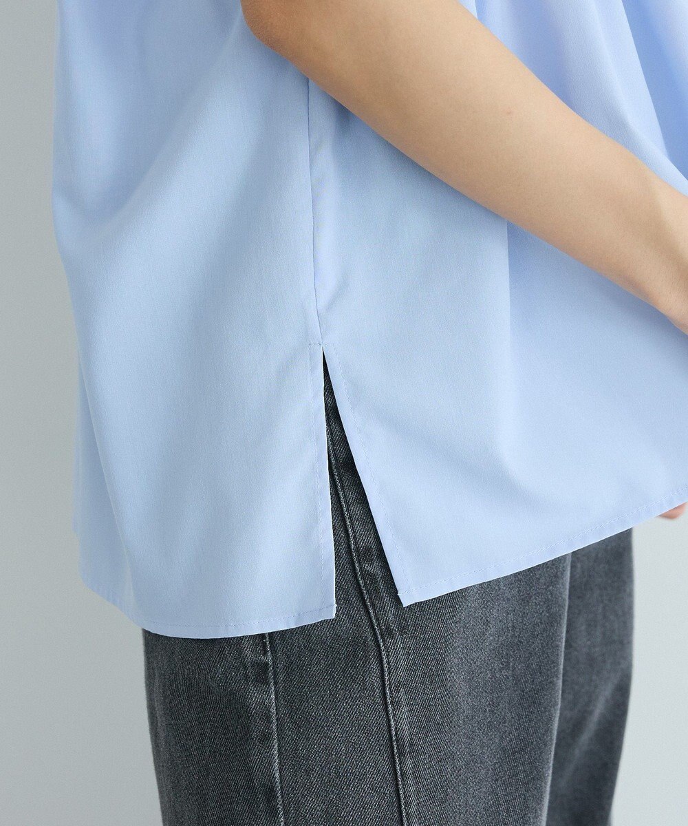 CRAFT STANDARD BOUTIQUE シャーリングショートスリーブブラウス 