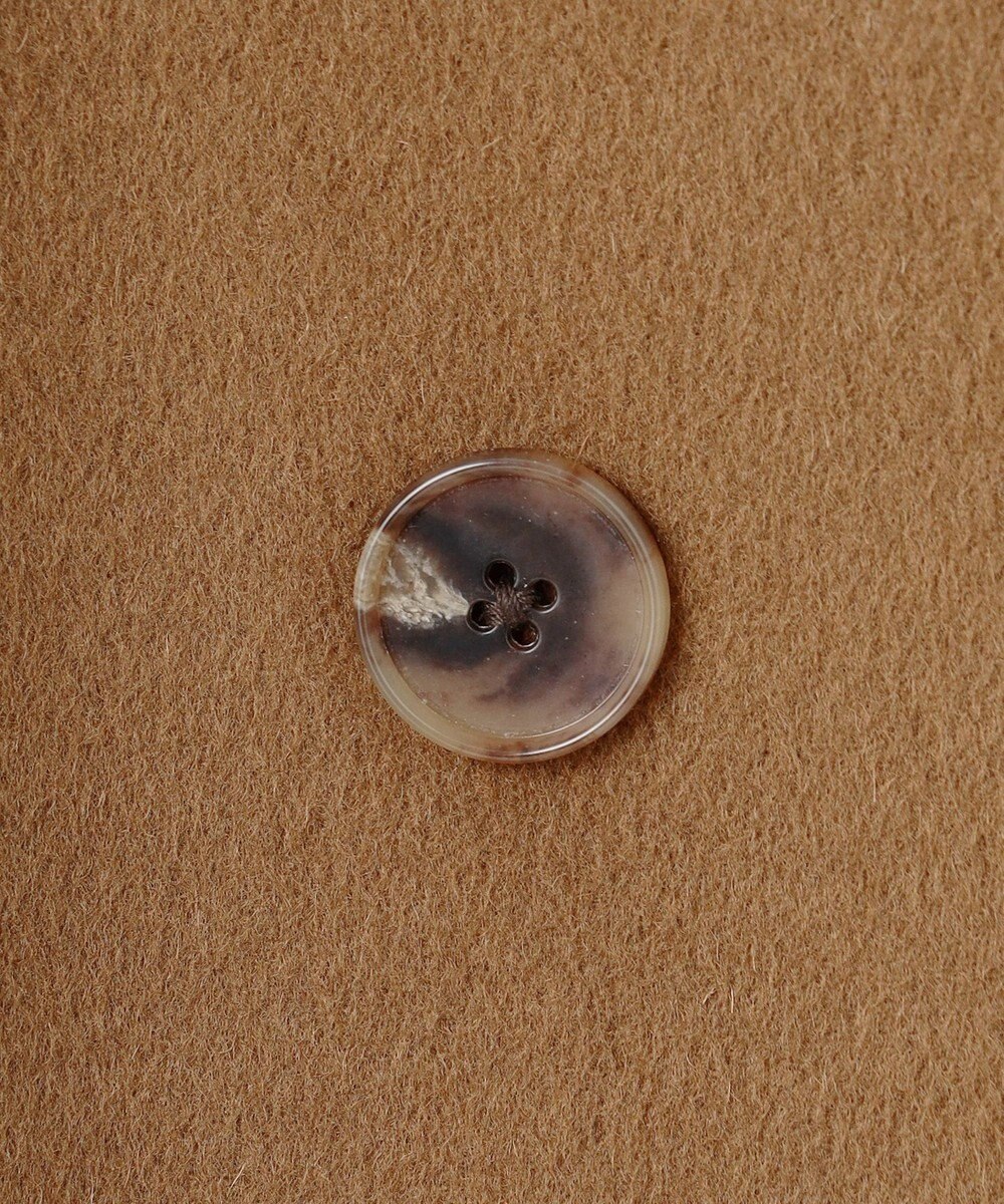 自由区 L 【SHIHOさん着用】Super100sライトビーバーロング コート 