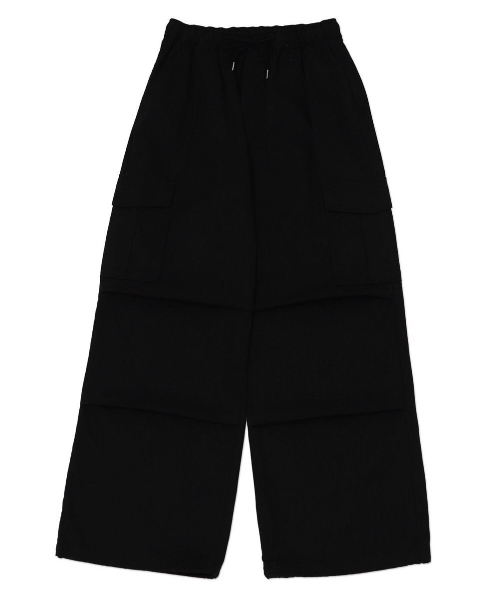 WEGO 【ウエストゴム/XSSMサイズ展開】ツイルイージーカーゴパンツ 