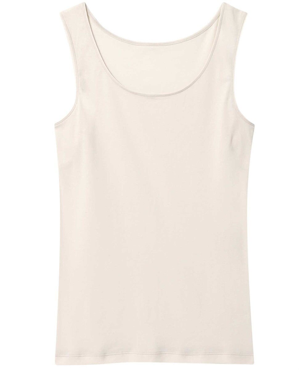 une nana cool オーガニックコットン 汗とりパッド付きタンクトップ 