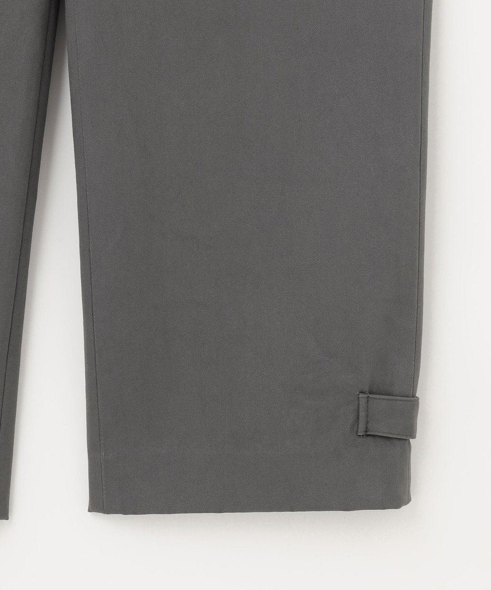 J.PRESS LADIES 【洗える】サテンストレッチプレミアムピーチ ベイカー パンツ 