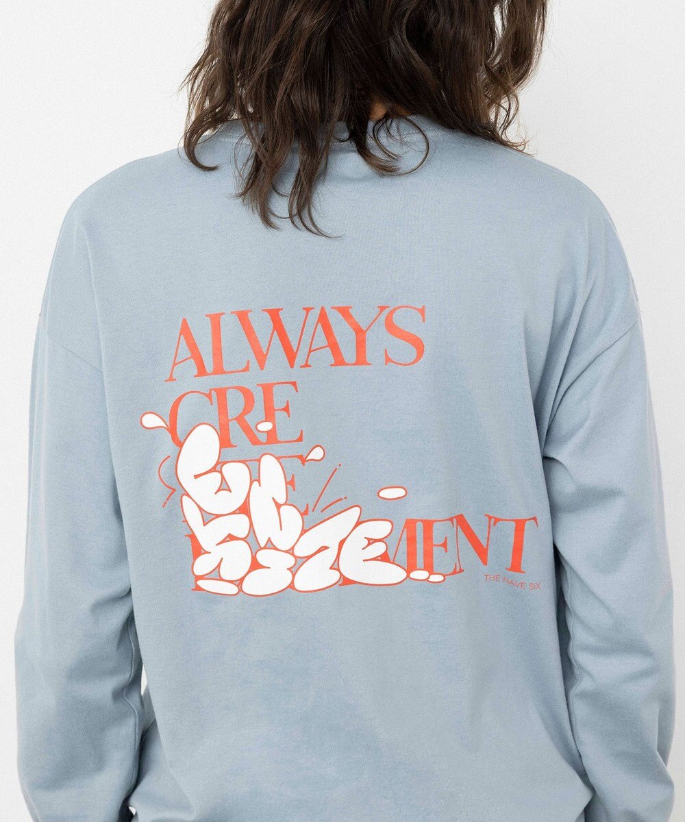 NAVE 【xNAVE】Six Sence Recordコラボ グラフィックロングスリーブT 