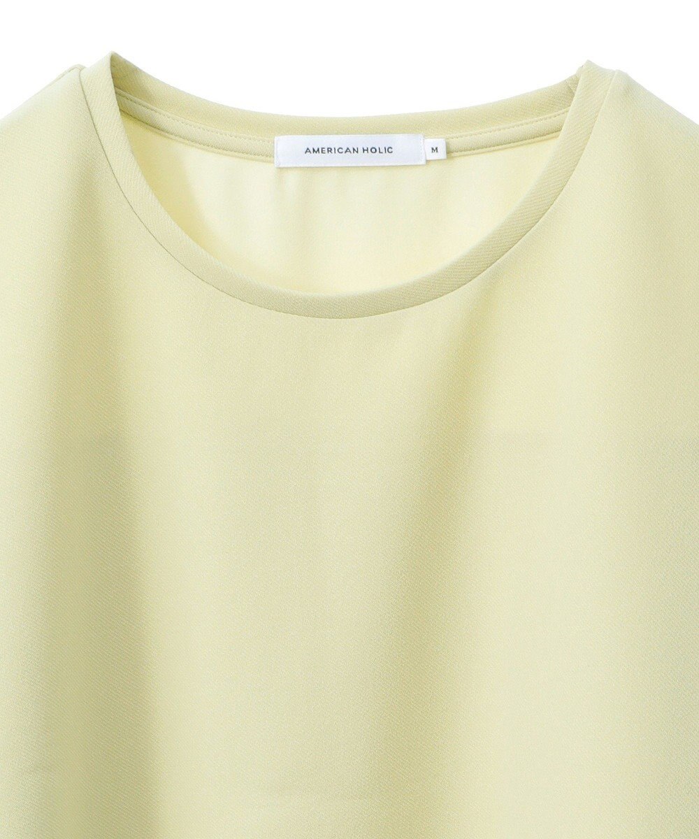 AMERICAN HOLIC バックフリル半袖プルオーバー 
