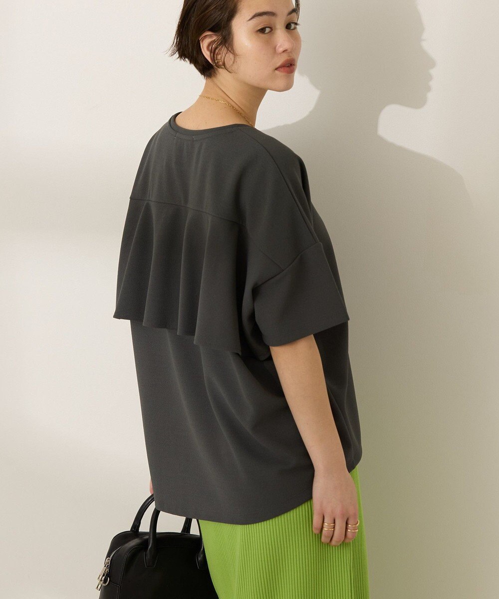 AMERICAN HOLIC バックフリル半袖プルオーバー 