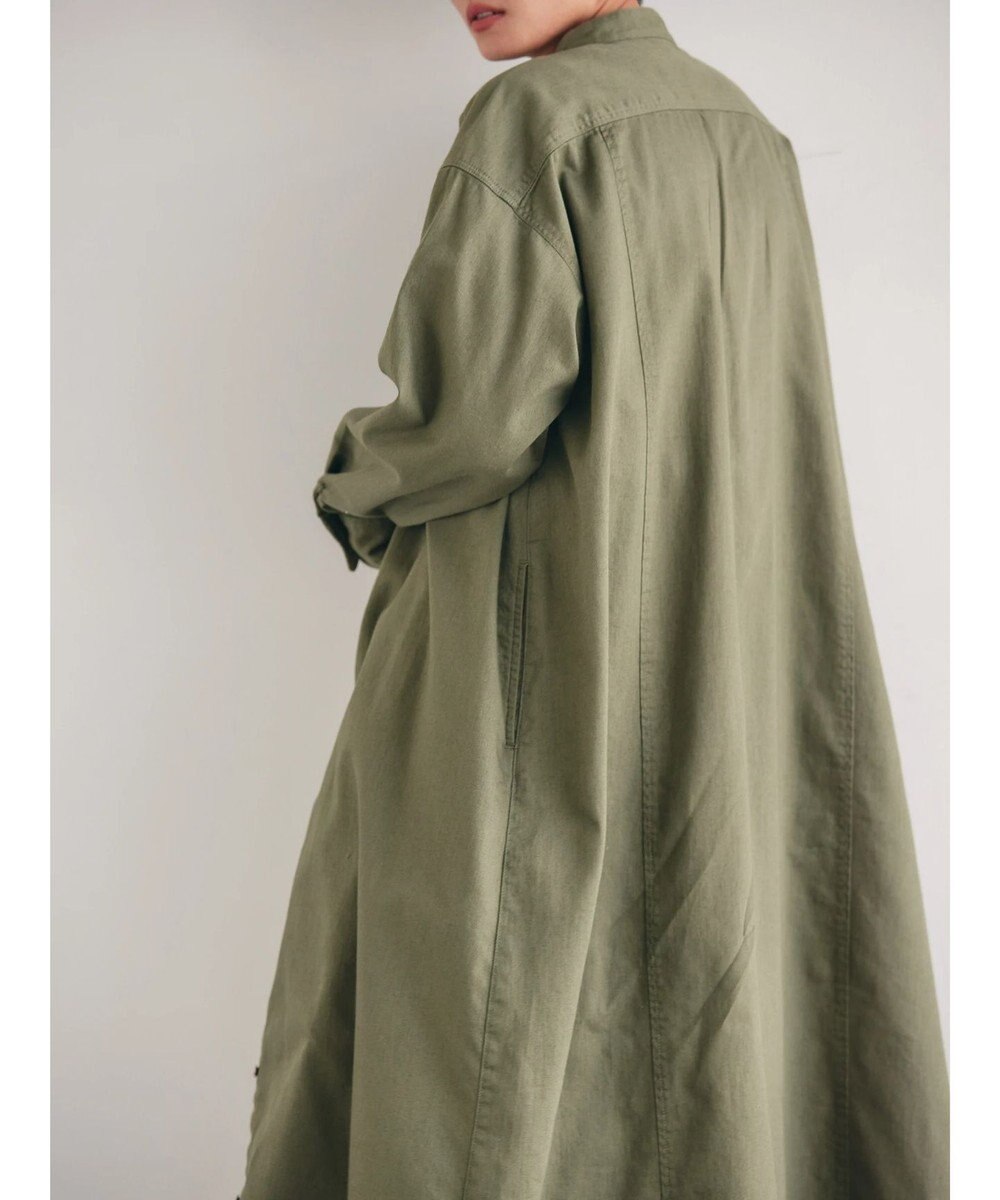 AMERICAN HOLIC ツイルＷポケットＡラインワンピース 