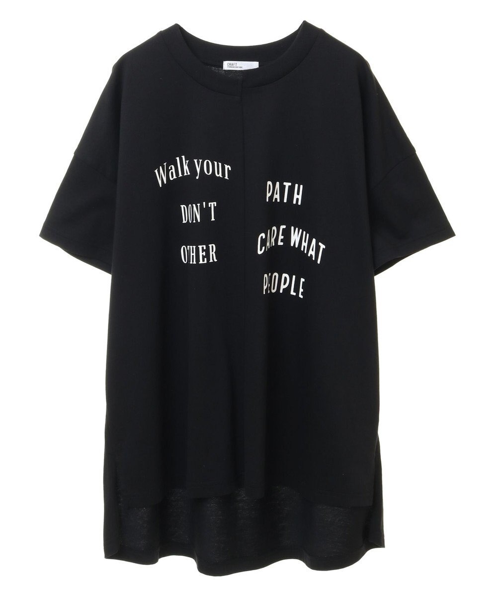 CRAFT STANDARD BOUTIQUE リメイクロゴ半袖Tee 