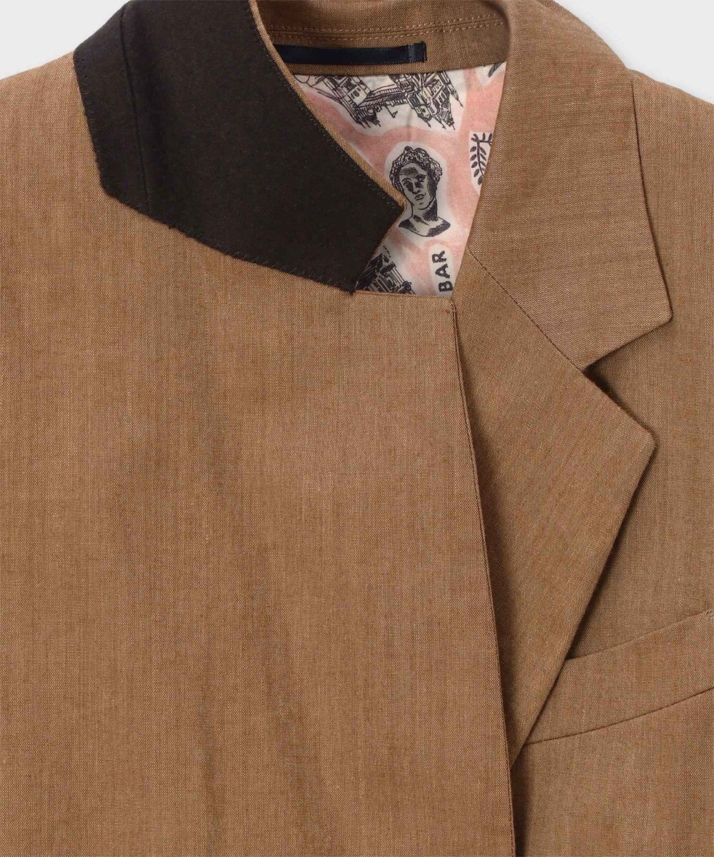 Paul Smith レーヨンリネン ダブルジャケット 