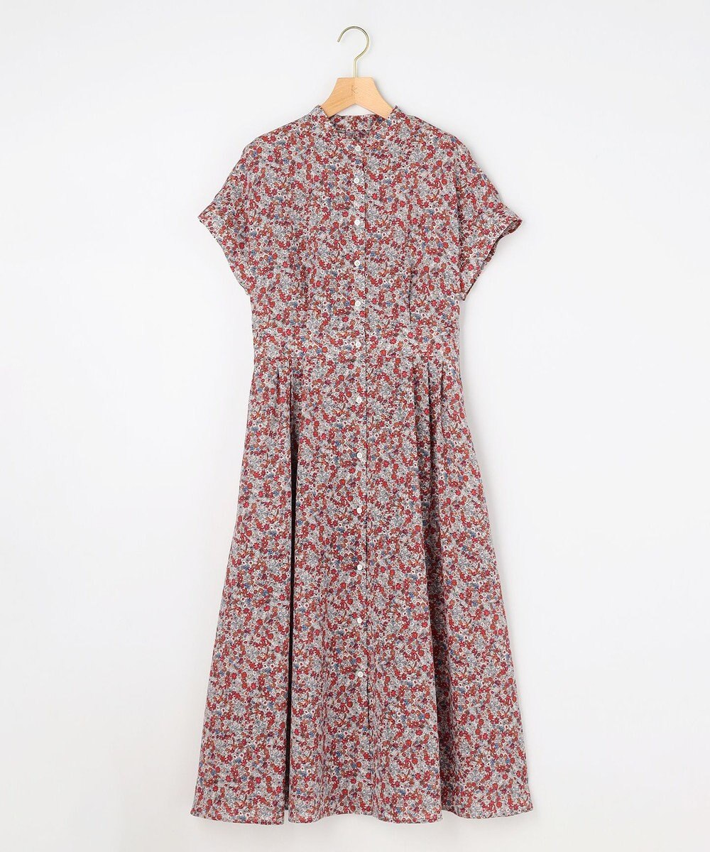 組曲 【先行予約】フラワーガーデンプリント ワンピース 