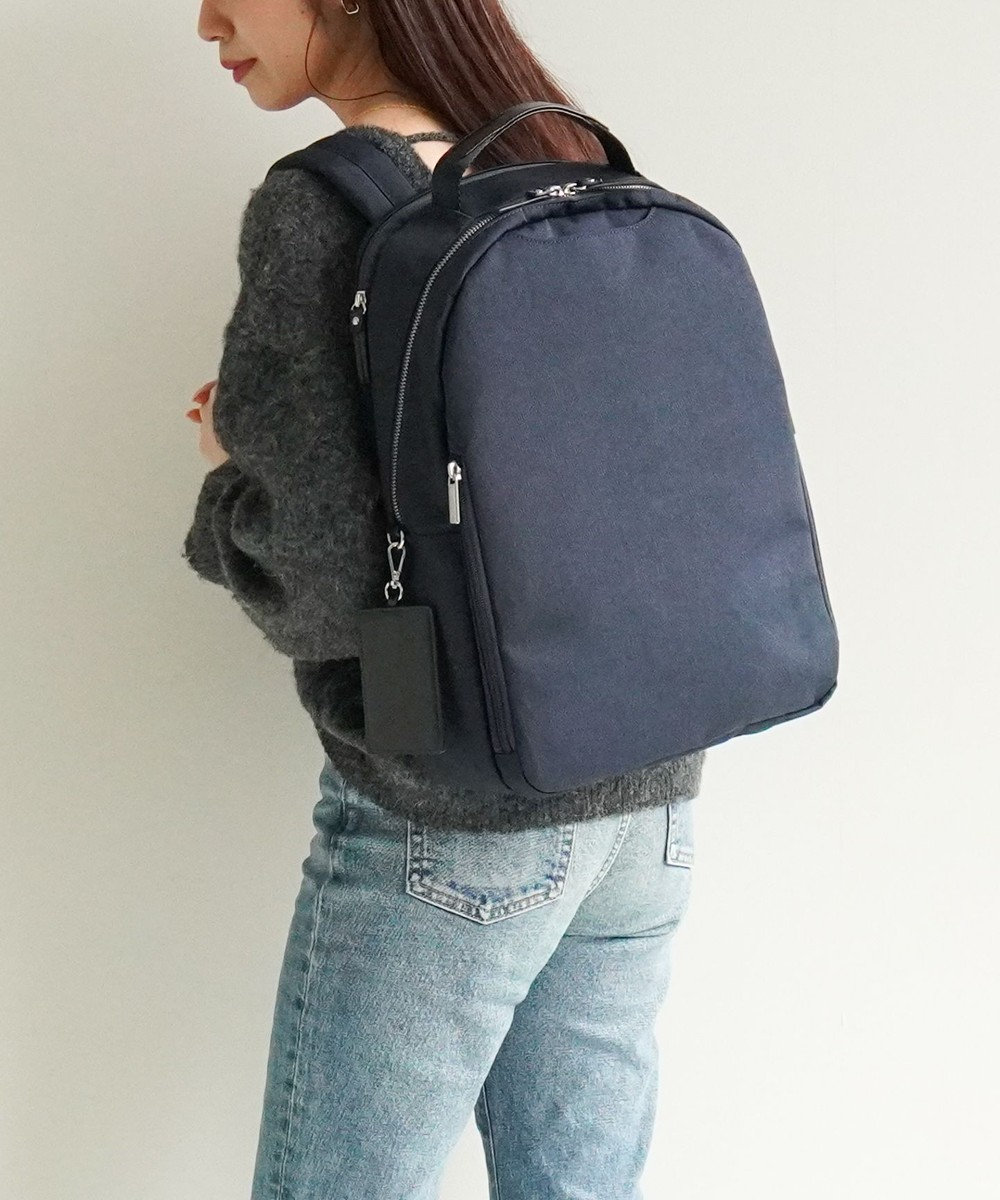 ACE BAGS & LUGGAGE ace. スリファム ヘザー2 ラウンドリュック レディース 17454 エース 通勤 A4 15.0インチPC ネイビー