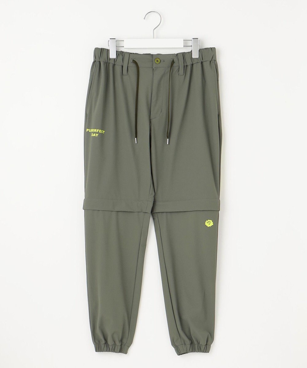 PW CIRCULUS 【UVカット / 接触冷感 / ２WAY】【MEN】デタッチャブル ジョガーパンツ 