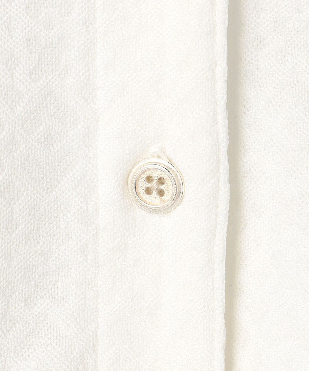 23区GOLF 【WOMEN】モノグラムジャガード長袖ポロシャツ 