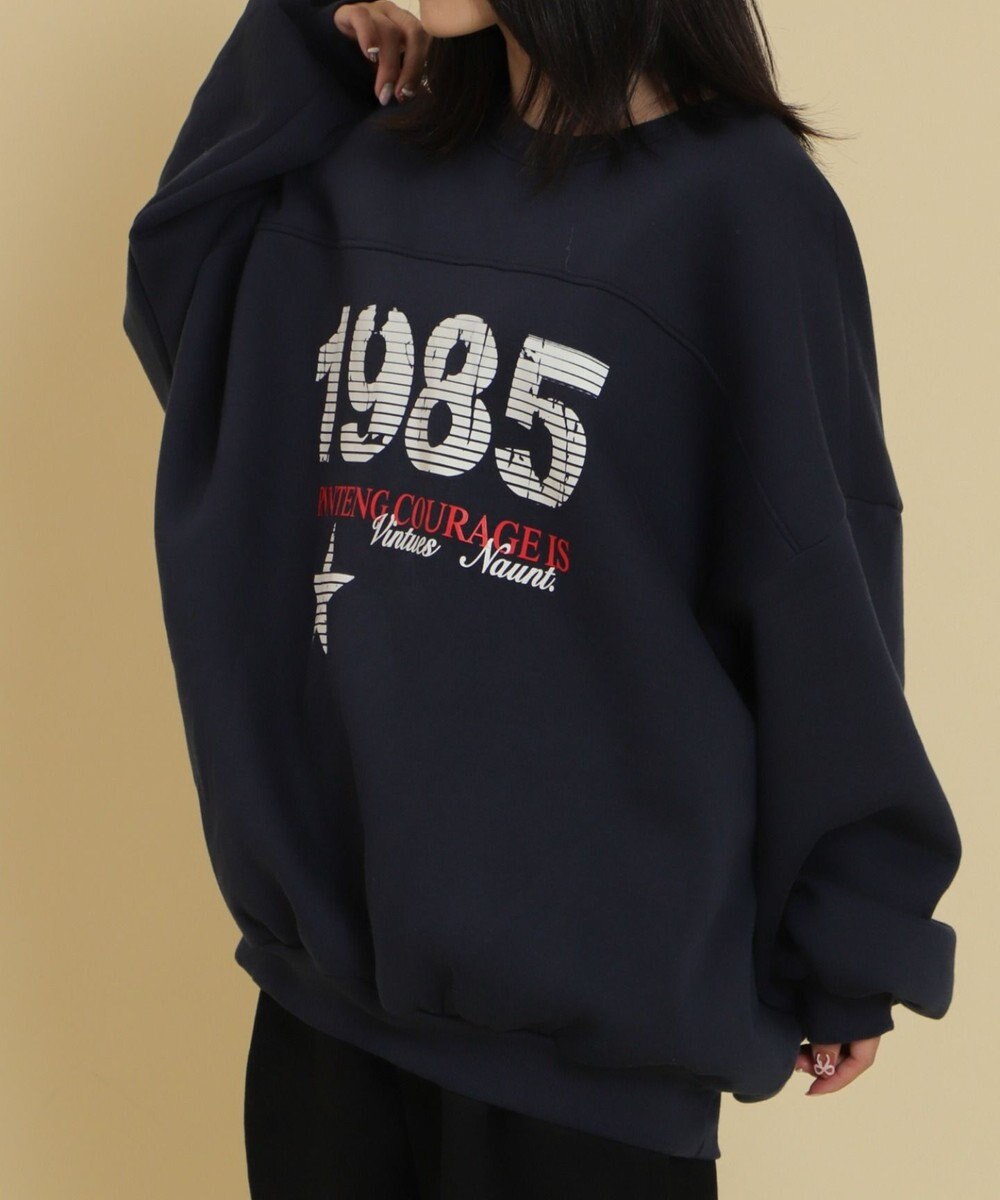 WEGO 1985ロゴビッグスウェット 