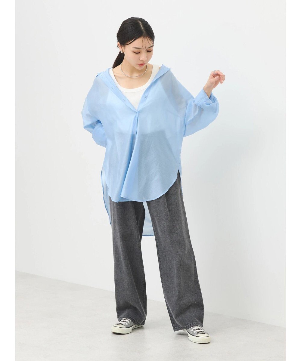 earth music&ecology ＢＩＧシアーシャツ 