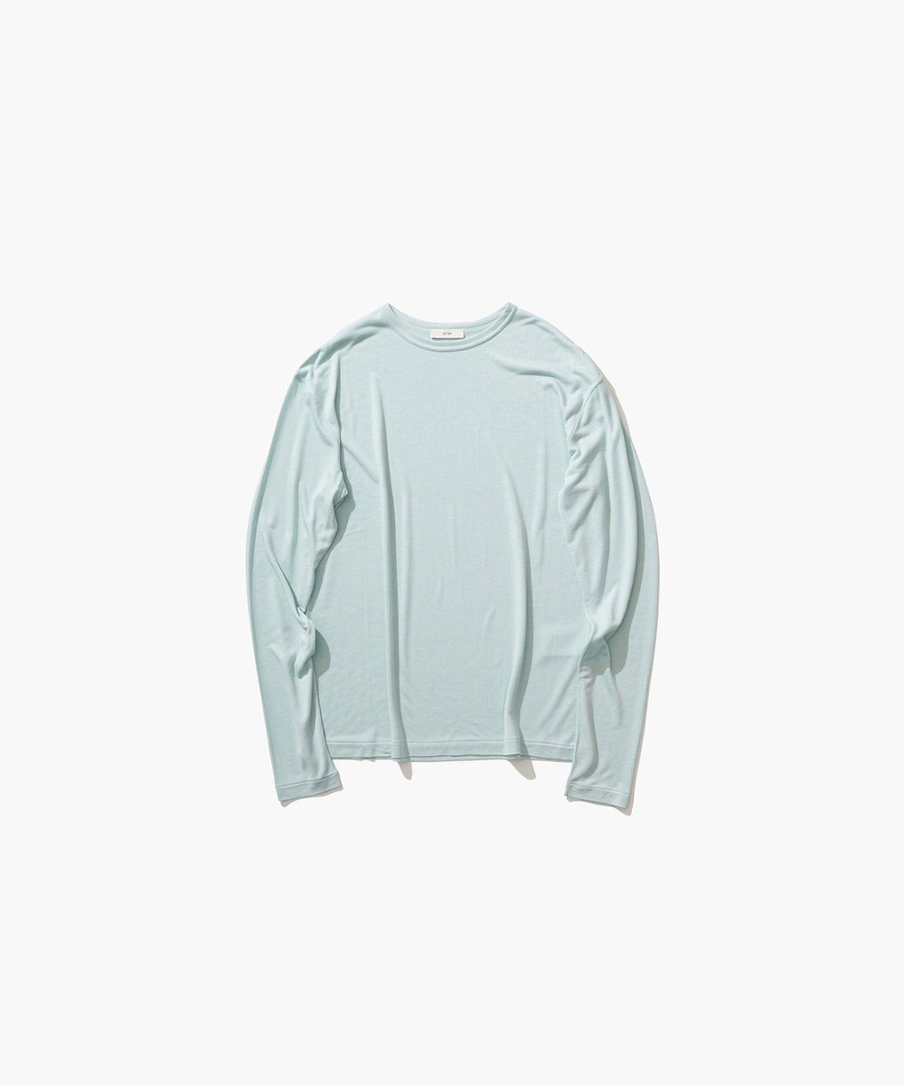 ATON MODAL SILK JERSEY | クルーネックプルオーバー 