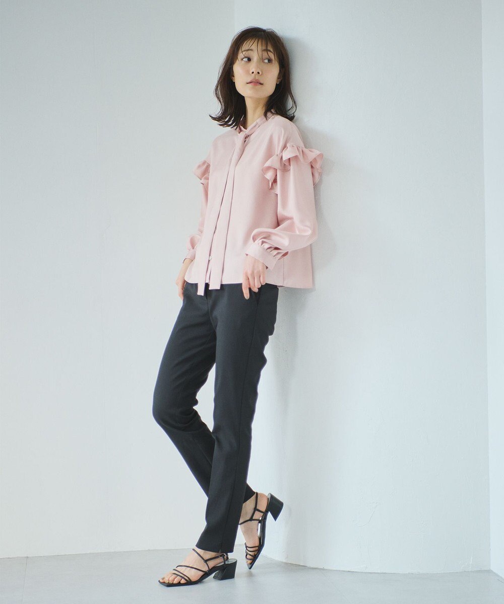 #Newans 【ANSWER for 骨格ウェーブ】リボンタイブラウス 