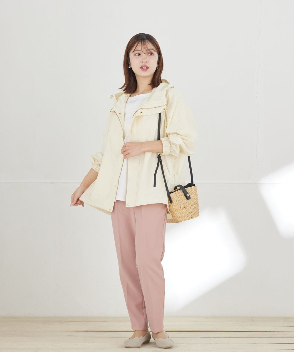 Tiaclasse L 【おのののかさん着用】とろみカラーテーパードパンツ 