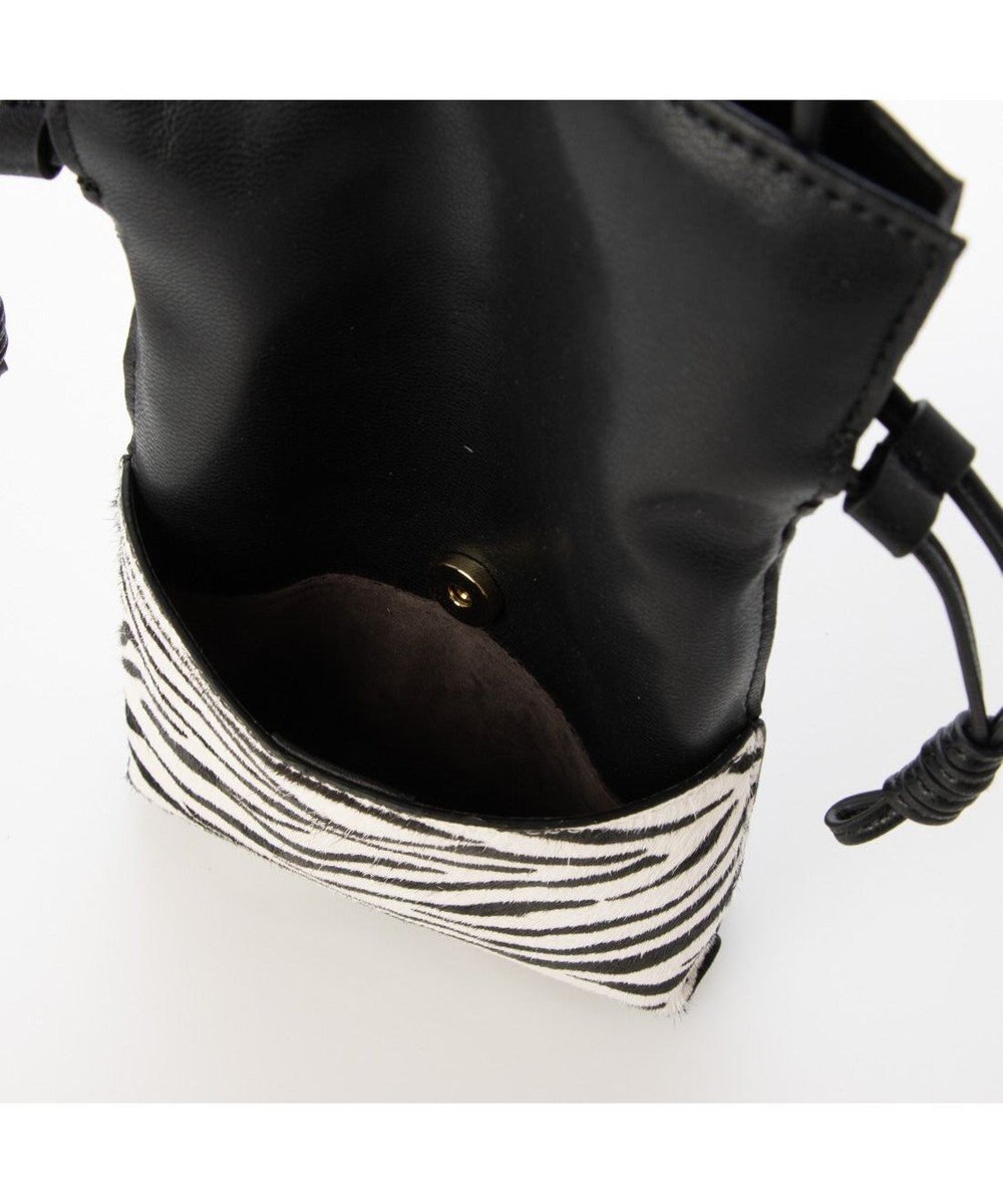 UNBILLION kakatoo ハラコポケットモバイルショルダー 