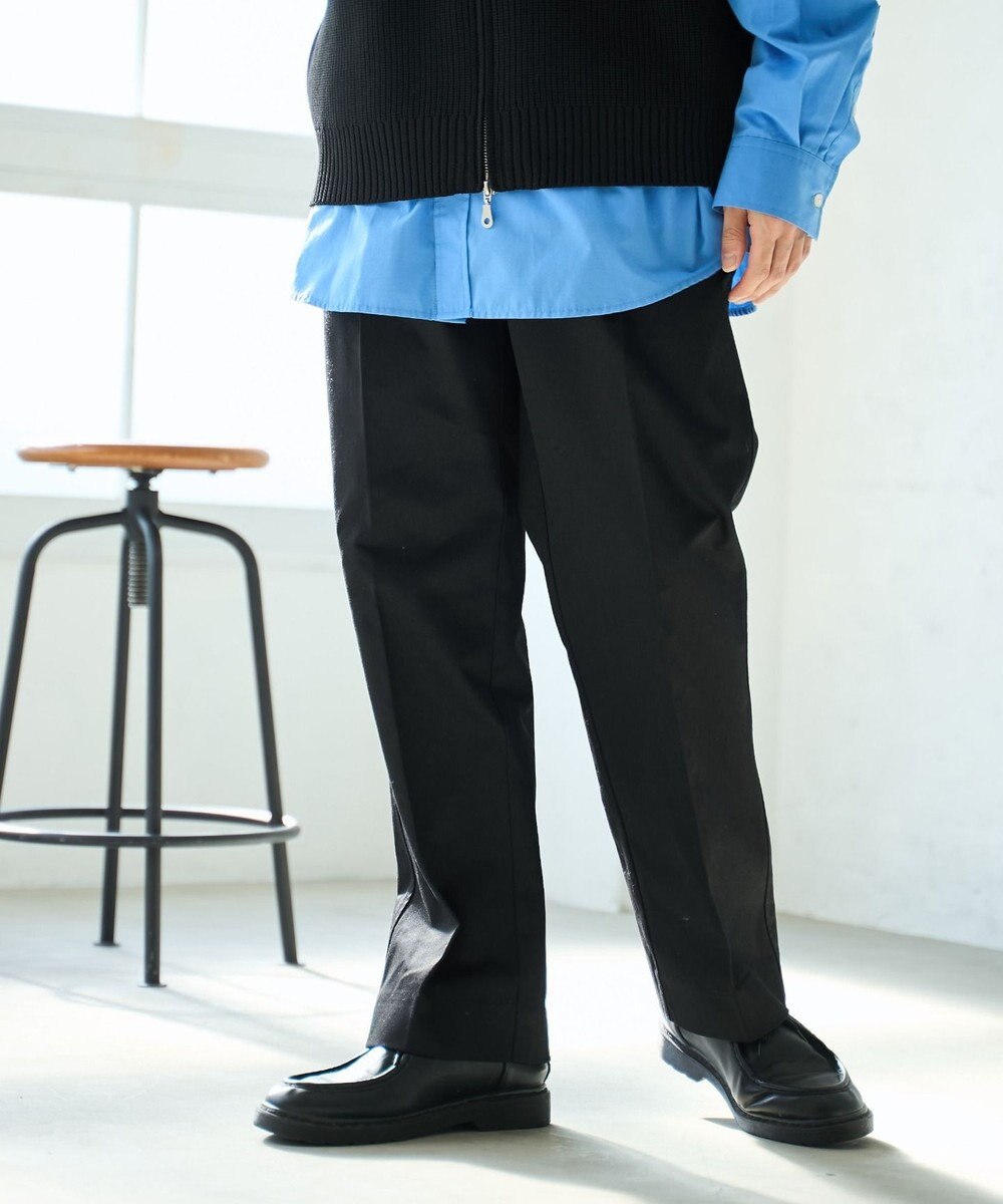 WEGO タックツイルトラウザー 