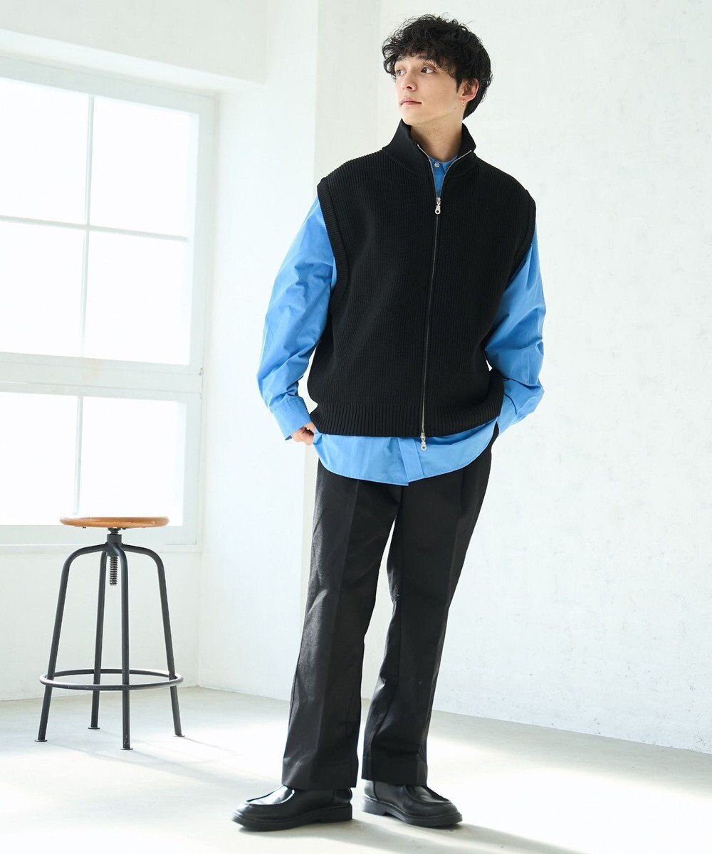 WEGO タックツイルトラウザー 