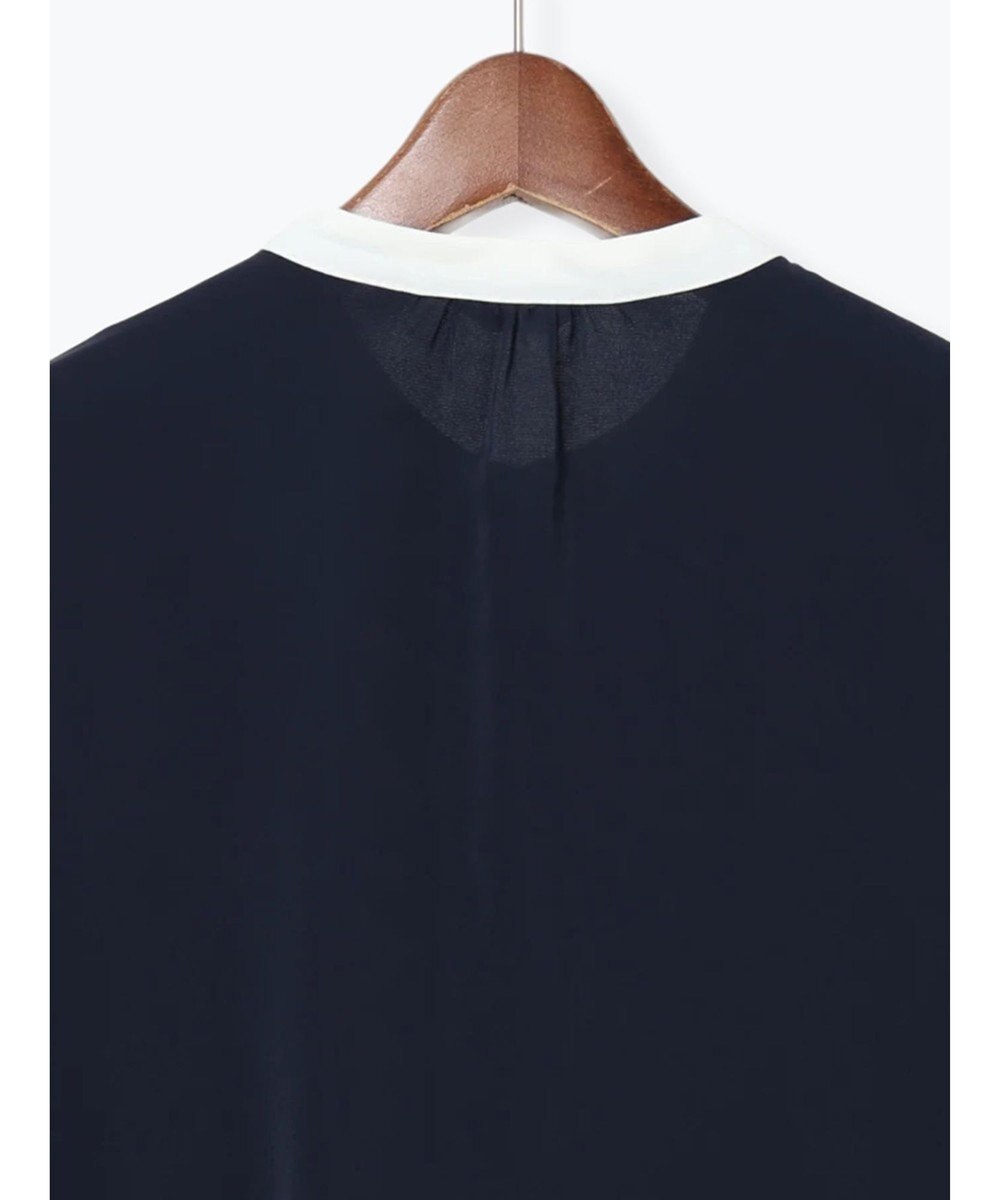 Te chichi パール釦フロントタックブラウス 