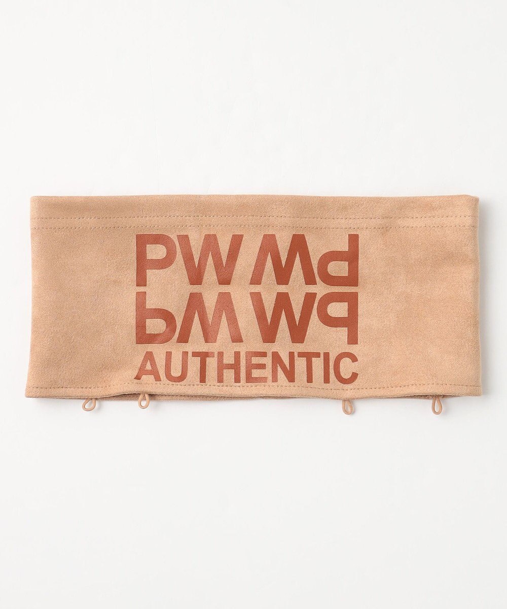 PW CIRCULUS 2025 NEW！【手洗い洗濯可】【WOMEN】スエードライク デタッチャブルフーディ ゴルフウェア レディース 