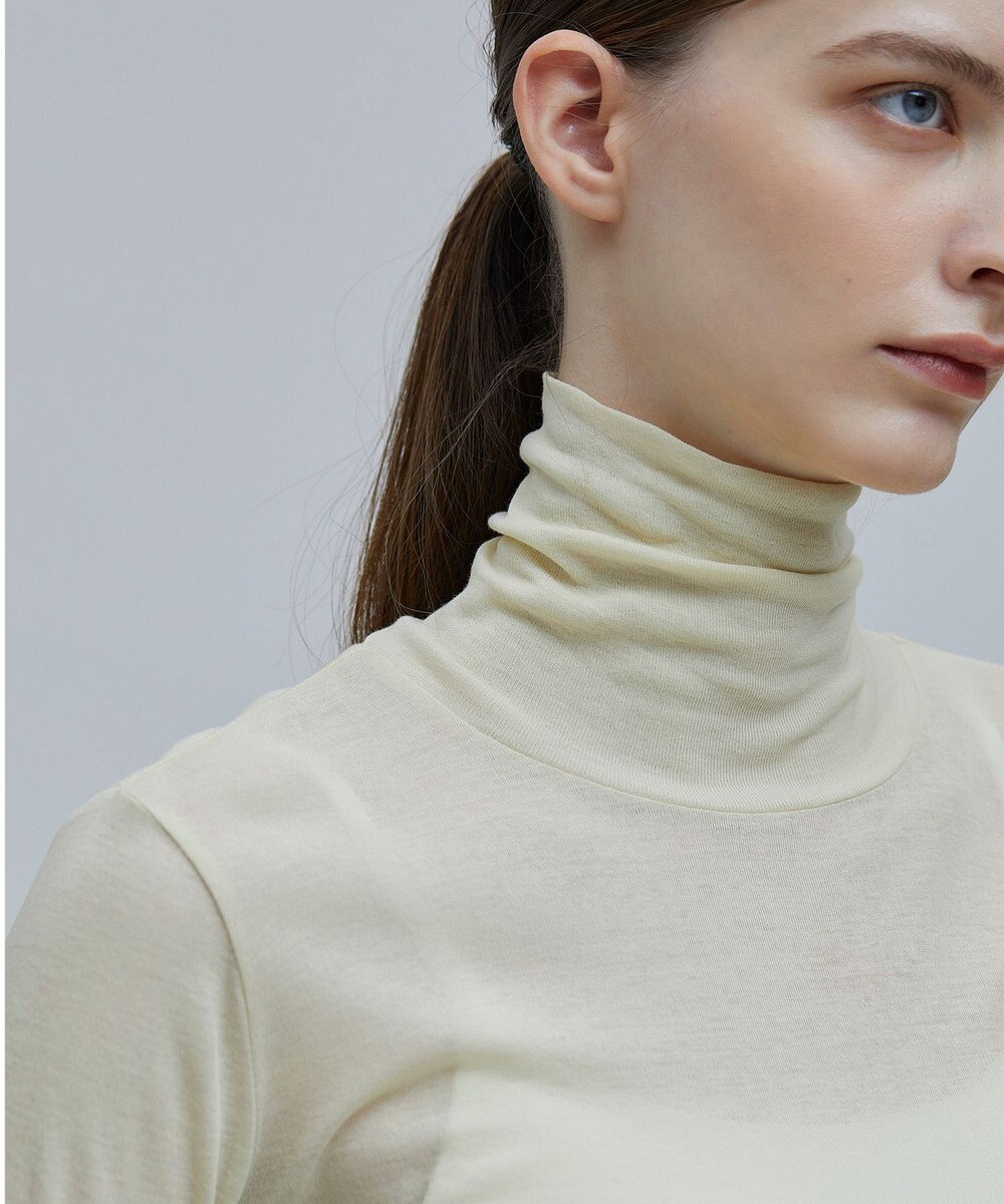 BEIGE， SORE / ハイネックカットソー 