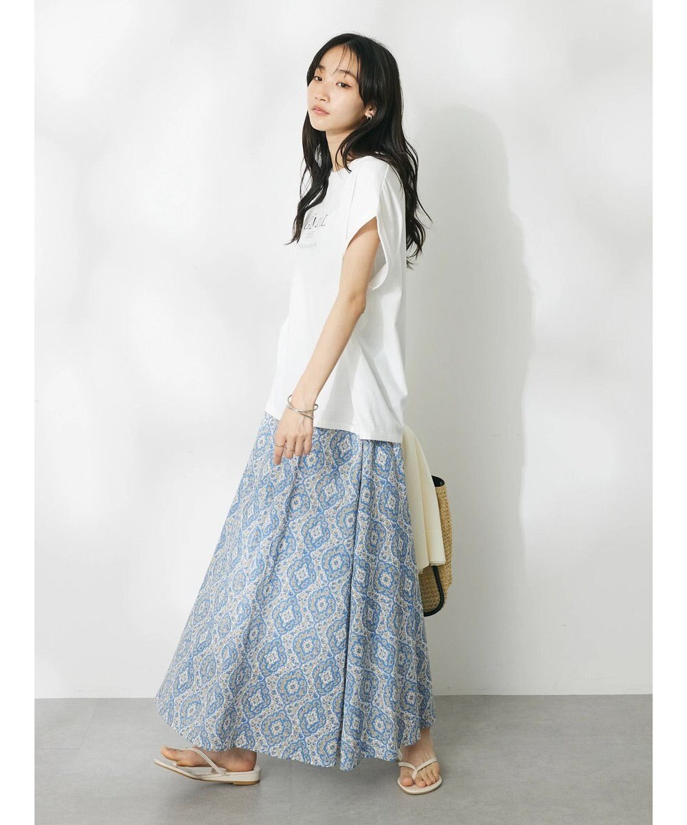 CRAFT STANDARD BOUTIQUE インド綿Ａラインスカート 