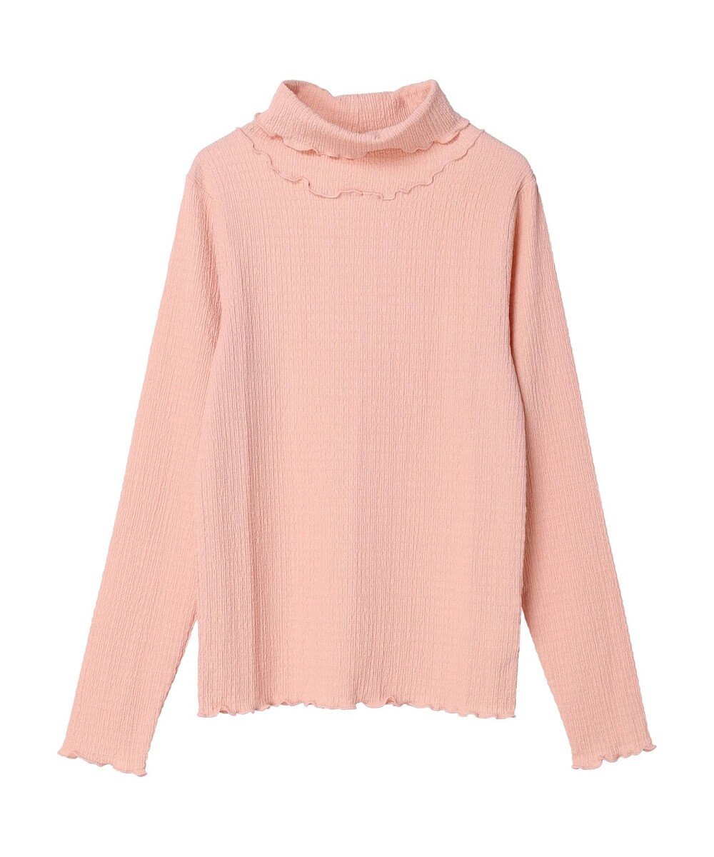 earth music&ecology ジャガードハイネックメローインナー 