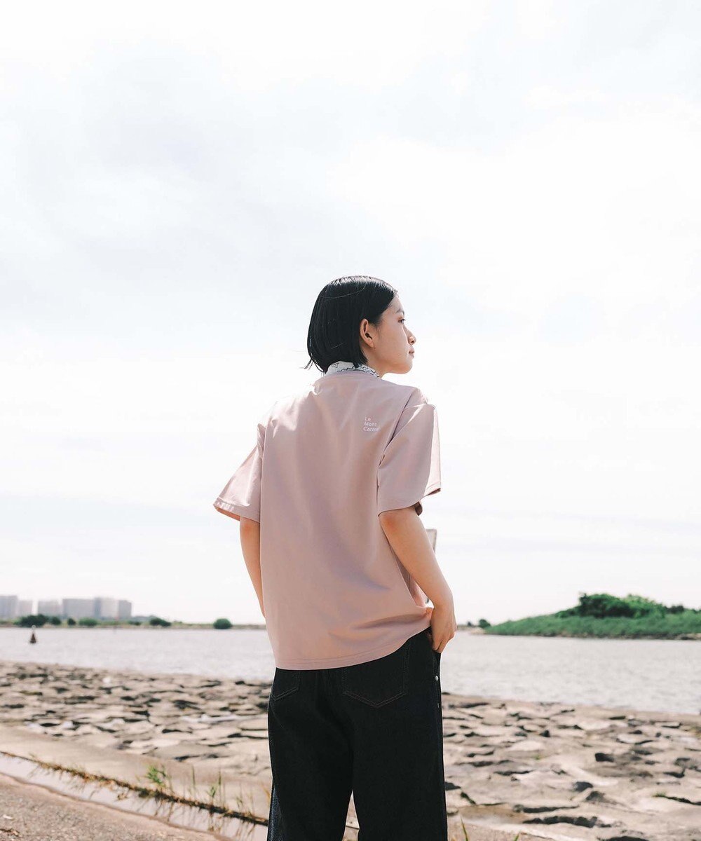 SHARE PARK LADIES 【UVカット・吸水速乾・ストレッチ・軽量 】ロゴポケットTシャツ（S・Mサイズ） 