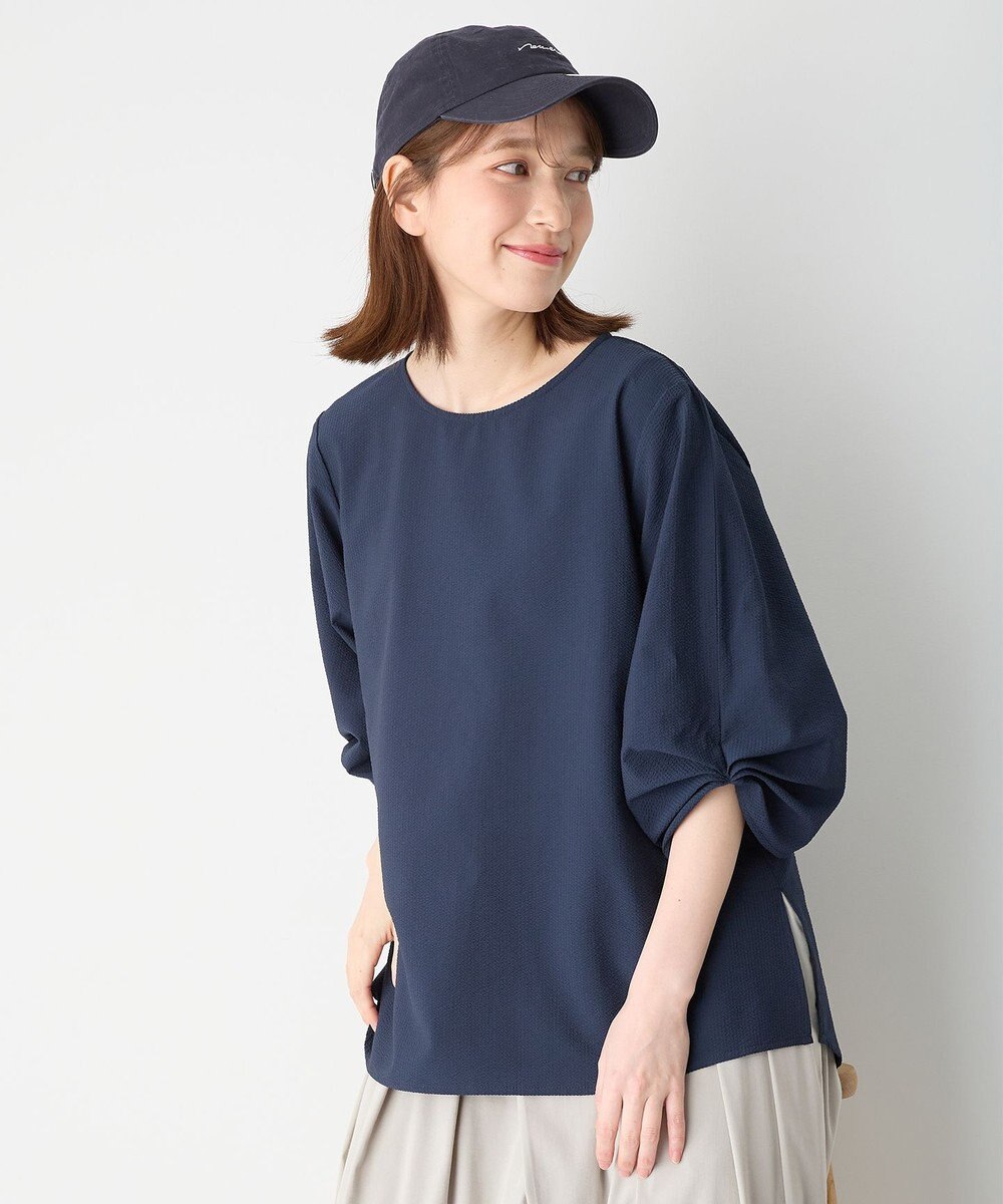 ANY 【洗濯機可】サッカーストライププルオーバー 