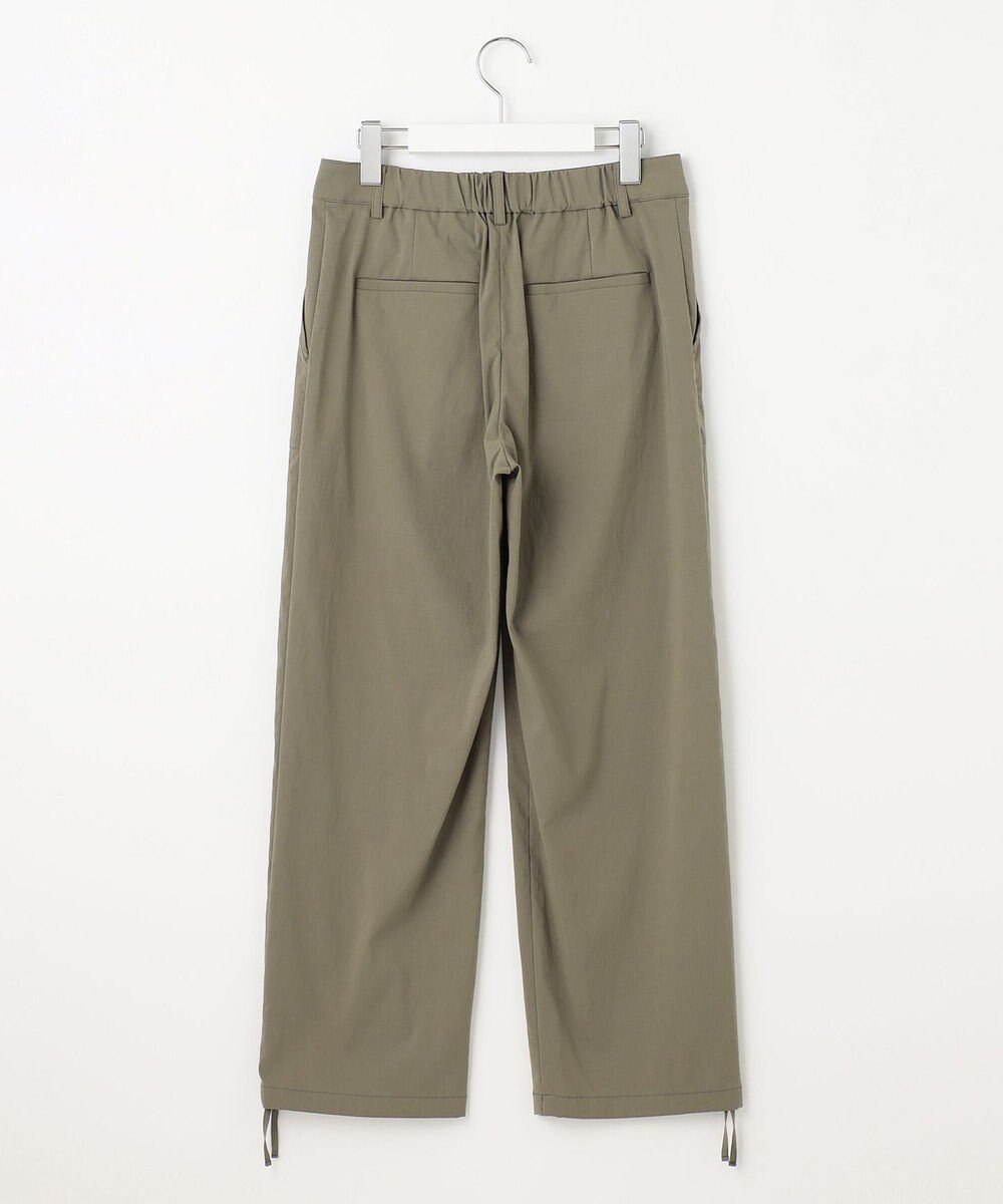 J.PRESS LADIES L 【洗える】セルロースリネンストレッチ ベイカー パンツ 