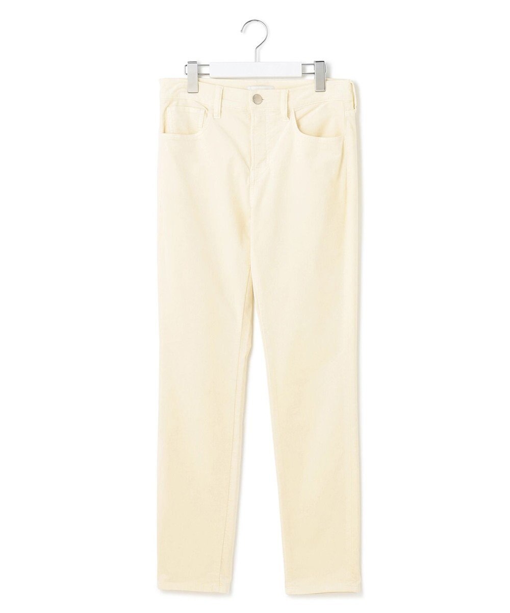 23区 S 【洗える】23区DENIM ベルベットストレッチ スキニーパンツ 