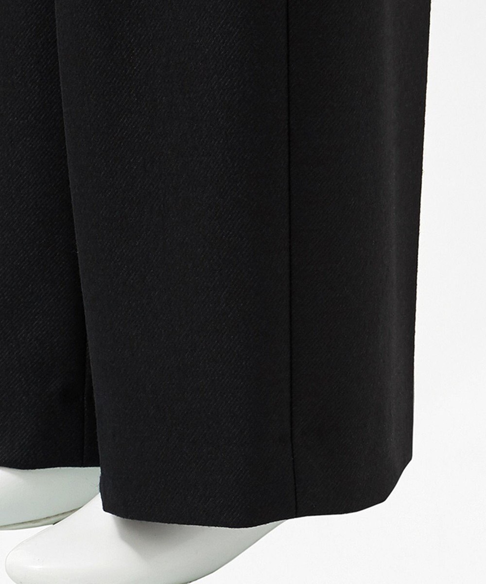 23区 【エステータ】ウールツイルジャージー ワイドパンツ 