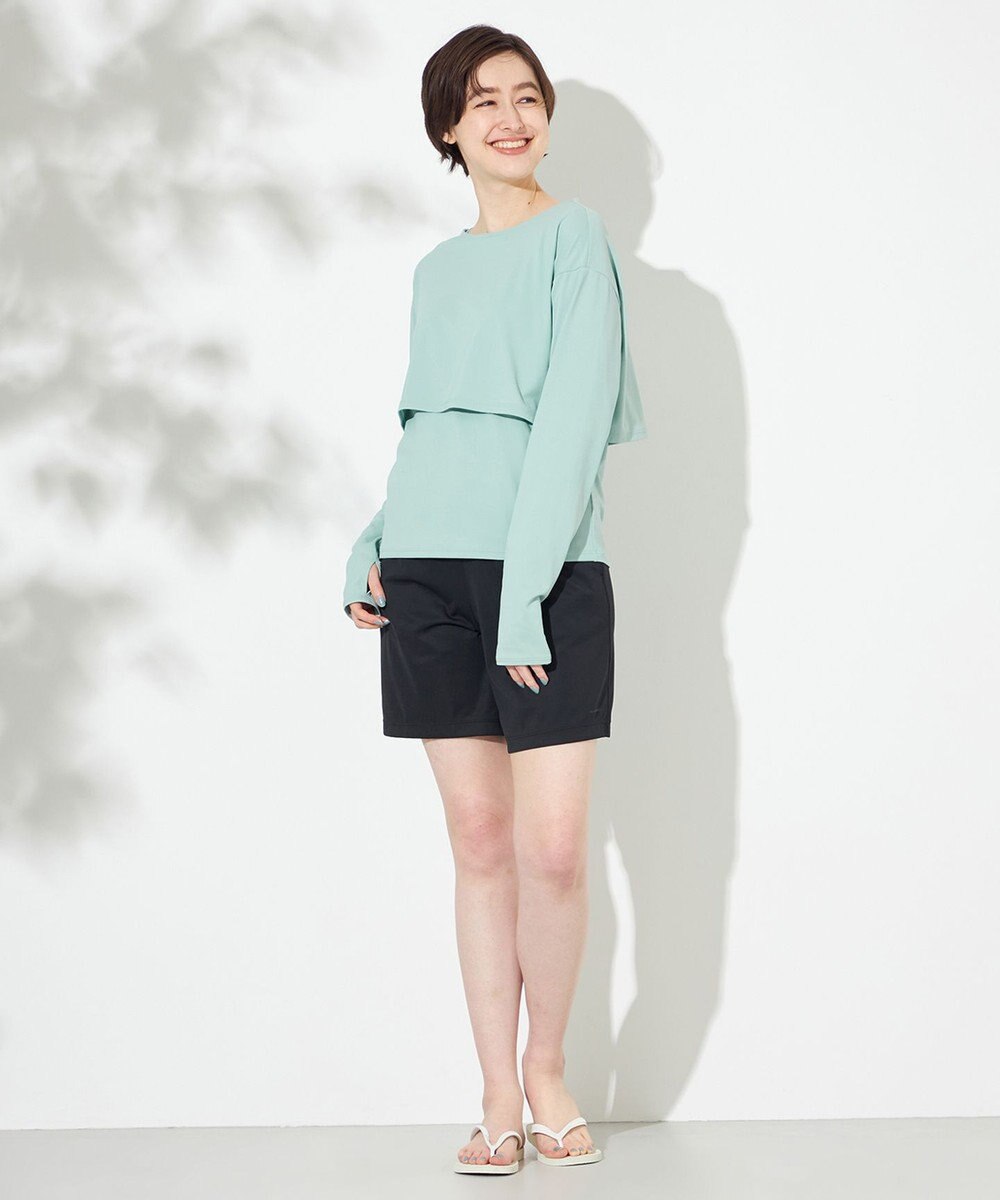 HELLY HANSEN 【UVカット・耐海水・耐塩素】シャルムラッシュガード3ウェイトップス 