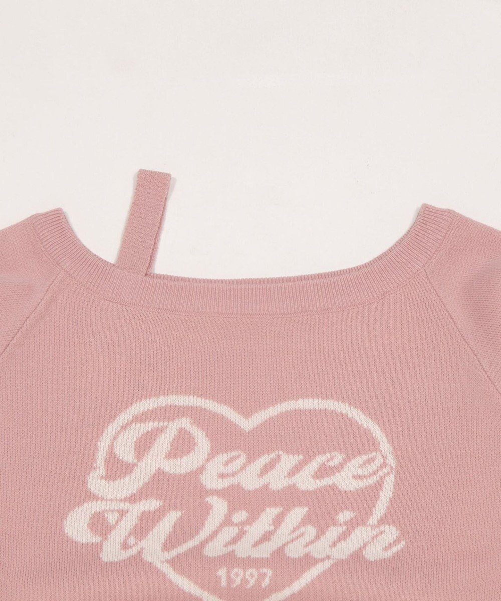 WEGO ハートワンショルニット 