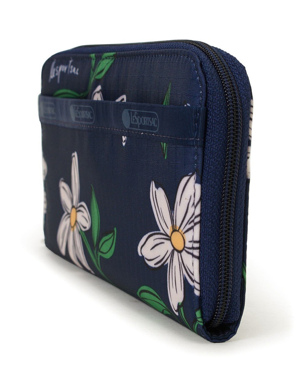 LeSportsac TECH WALLET WRISTLET/フローラルブルームズネイビー 