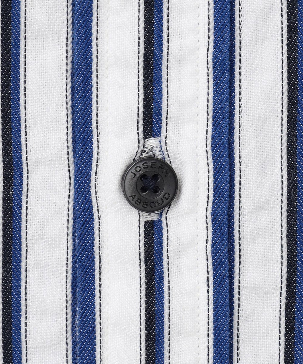 JOSEPH ABBOUD 【キングサイズ・吸水速乾・イージーケア】ソアロンストライプシャツ 