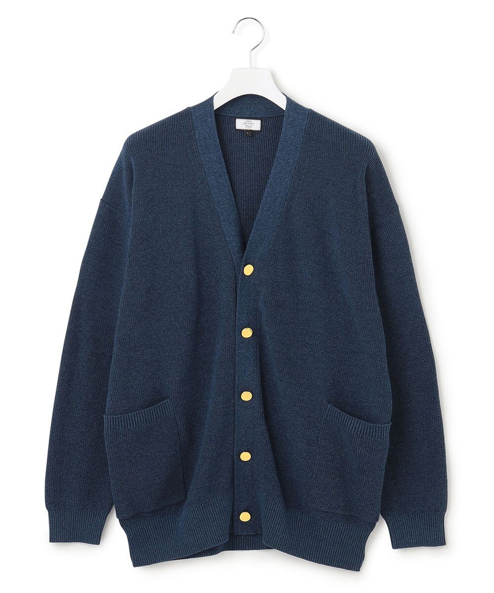 J.PRESS YORK STREET 【UNISEX】デニムルックカーディガン 
