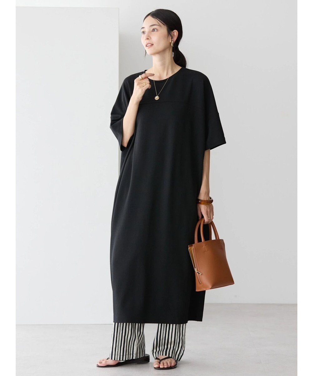 AMERICAN HOLIC 接触冷感カットジョーゼットボックスワンピース 