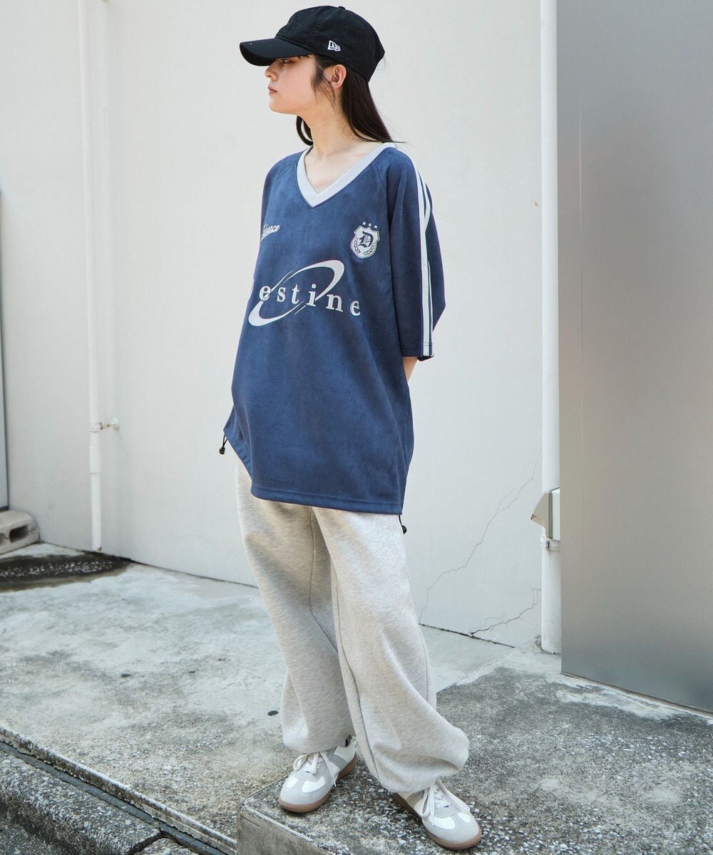 WEGO 【ユニセックス着用ITEM/MLサイズ展開】フェイクスウェードゲームT（SS） 