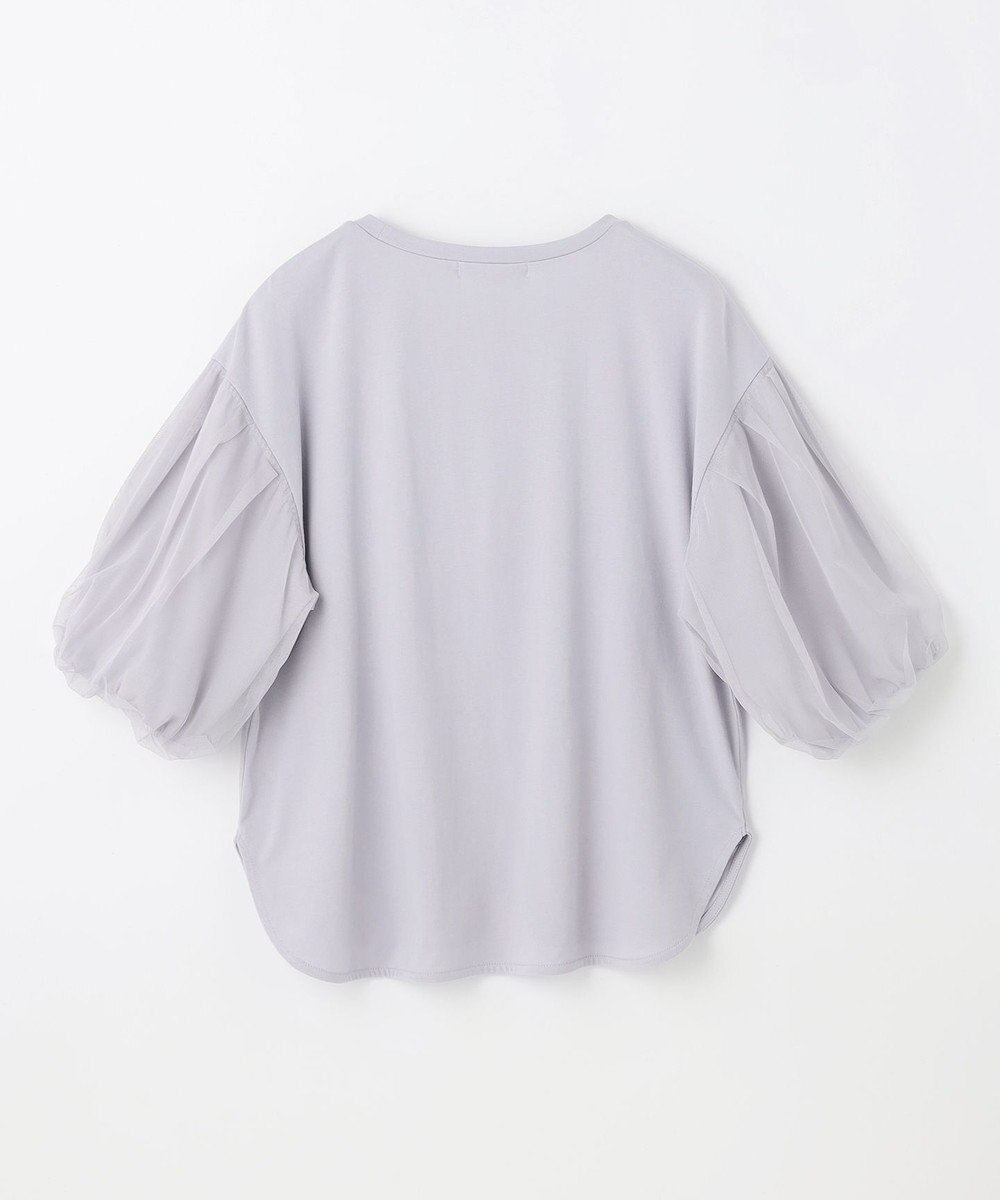 ANY 【洗濯機可/接触冷感/UVケア】エニィファンクションバルーンスリーブTシャツ 