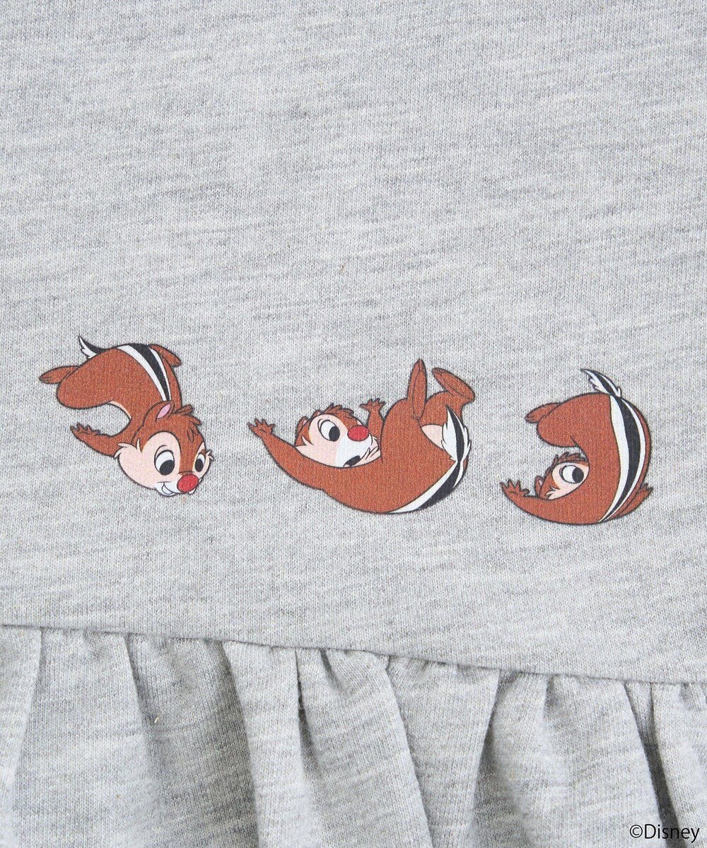 earth music&ecology チップ＆デール／フリル裏毛プルオーバー 