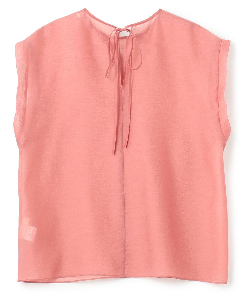 NAVE 【Nave・洗える/シアー素材】シアーリンクル ノースリーブブラウス 