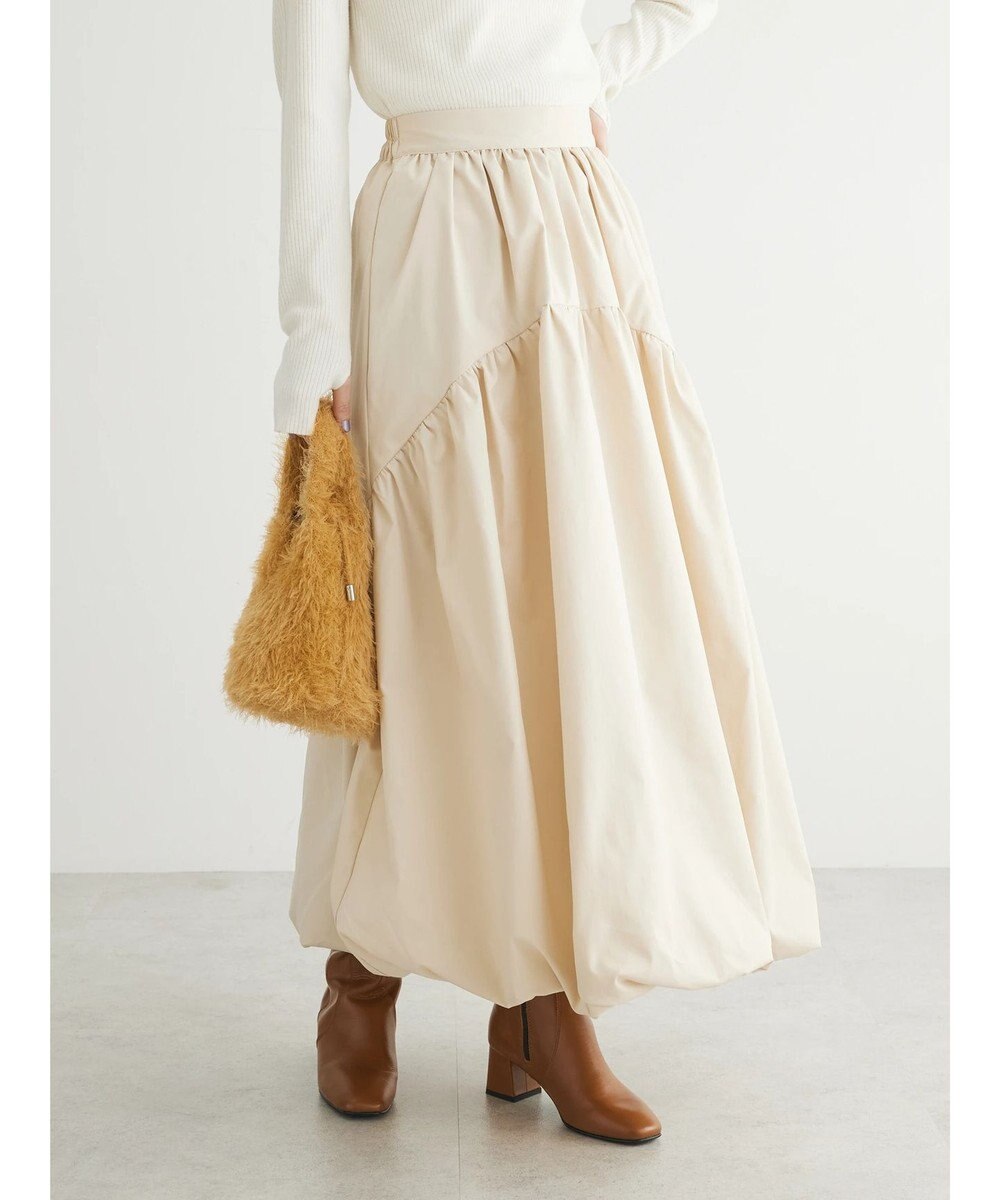 Green Parks ・ＥＬＥＮＣＡＲＥ　ＤＵＥ　ティアードバルーンスカート 