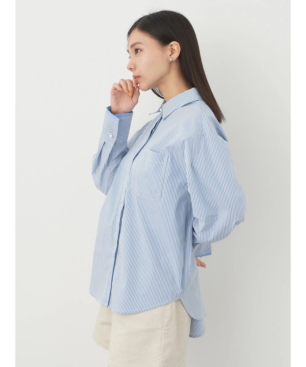 earth music&ecology パールボタンシャツ 