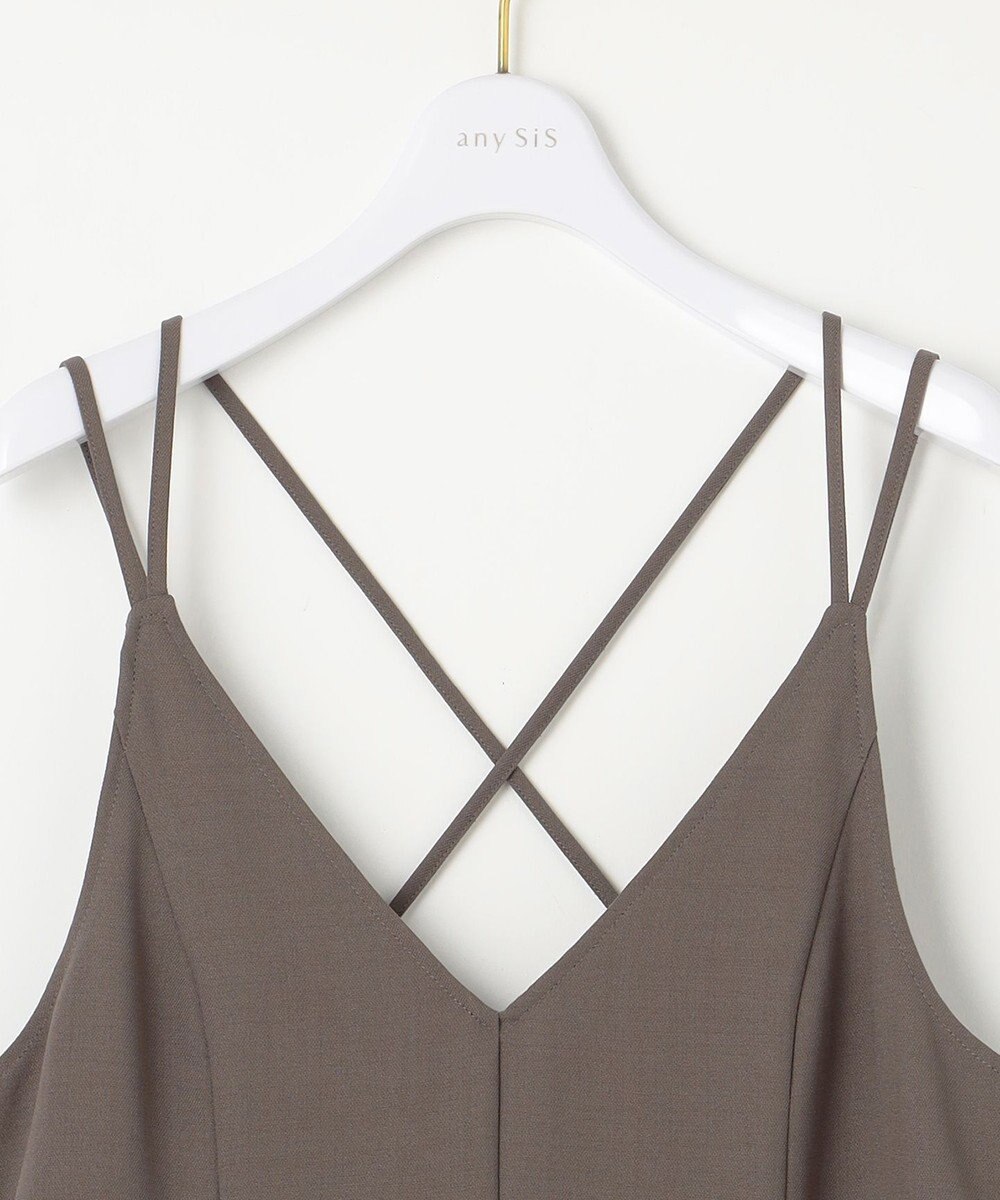 ANY SIS S 【低身長企画】フレアキャミソール ワンピース 